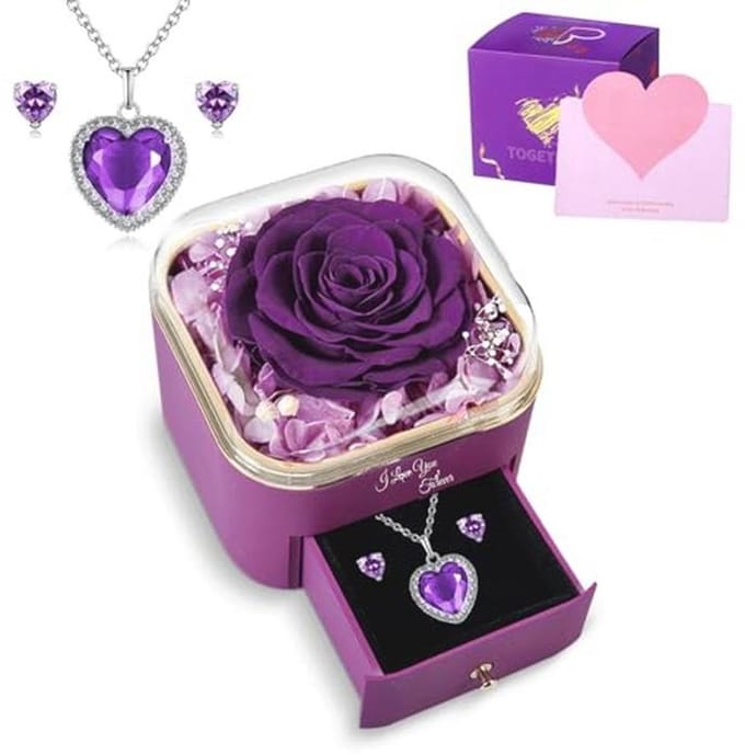Preserved Roses Gift Box - Eternal Rose for Women, Perfect Gift for Any Occasion