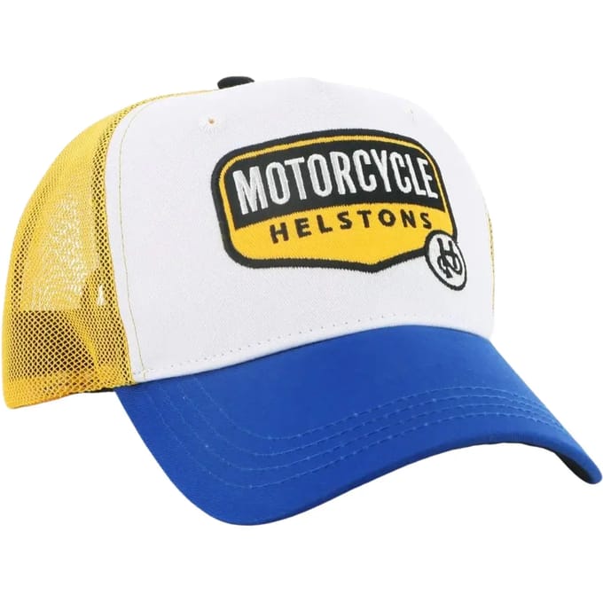 5-panel katoenen pet Helstons Petrol