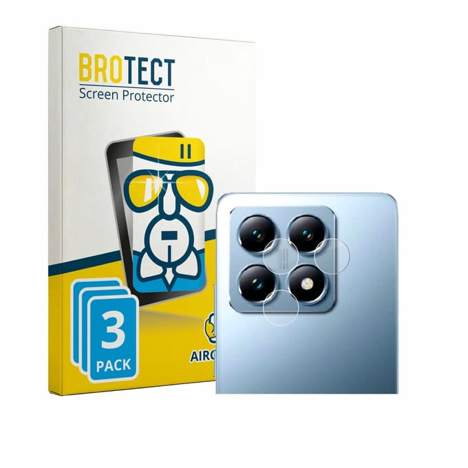 Screenprotector 3 Stuks voor Xiaomi 14T Pro (ALLEEN Camera Lens) Beschermglas transparant