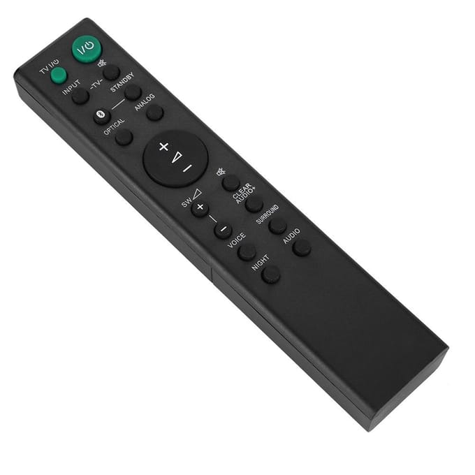 Afstandsbediening voor Sony RMT AH100U Soundbar HT CT180 SA CT180 AV Afstandsbediening Vervanging black