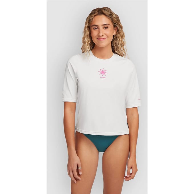 O'Neill Hybrid Upf Polygiene T-Shirt wit