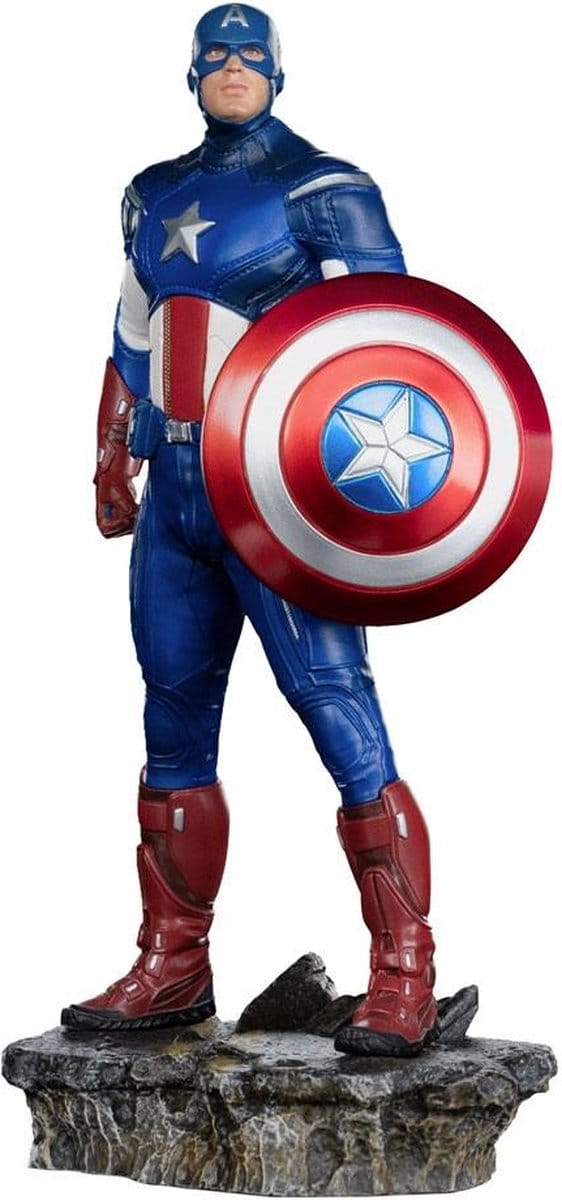 Iron Studios - Statue Captain America Battle of New York - Infinity Saga - BDS - Figuur