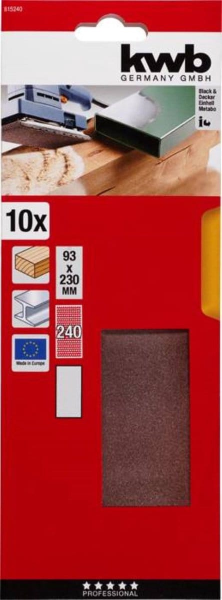Skandia Schuurstrook Set à 10 - 93 x 230 mm