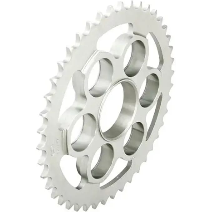 Stalen motortandwiel achteraan Afam 520 43 dents