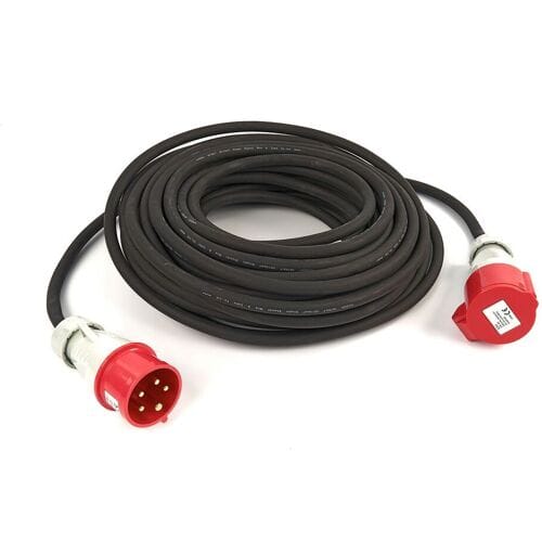 380 Volt 5Gx1,5 mm PROFI verlengkabel 25 meter