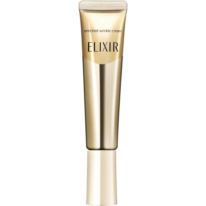 SHISEIDO Elixir Enriched Wrinkle White Cream crème anti-rides avec protection contre la pigmentation - S- 15 g beige