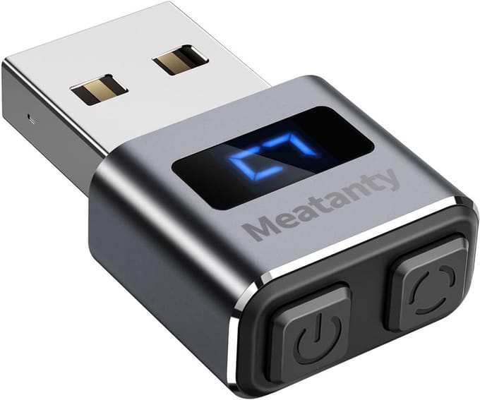 Onzichtbare USB Muis Bewegingssimulator met Display en Schakelaar