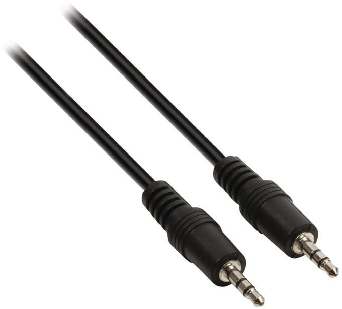 Cablexpert 3.5mm stero audio kabel, Zwart, mini jack verlengkabel, 2 meter