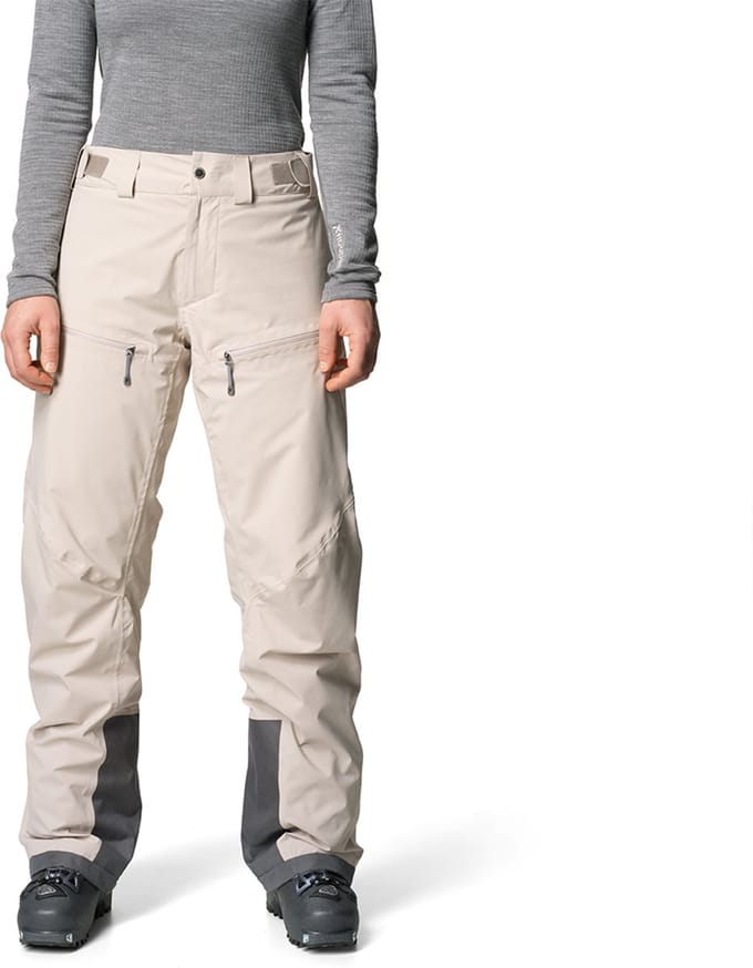 Houdini Ride Insulated Broek Beige S Vrouw