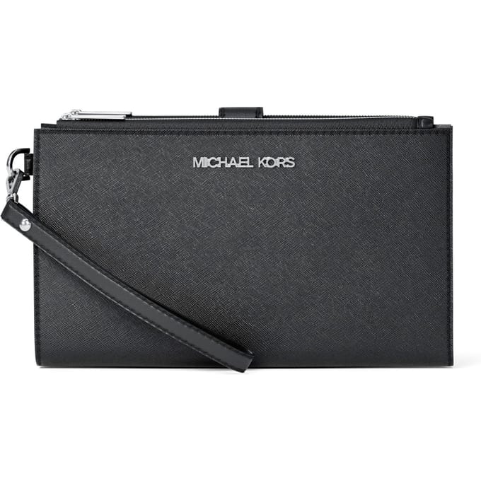 Michael Kors Large Double Zip Wristlet Black Taglia: OS | Pochette Outlet | Donna | Nero