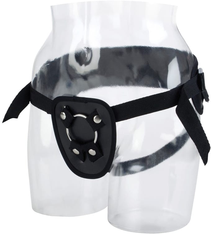 CalExotics - Power Support Harness - Strap On Zwart