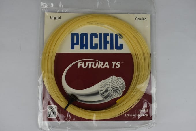 Pacific - Futura TS - tennissnaar - 1.38 mm dik 12.2 meter lang
