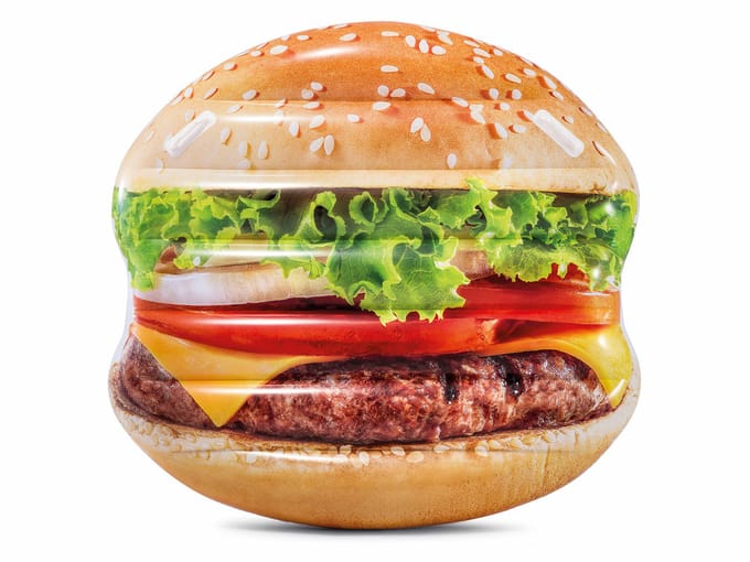 Intex Luchtbed Hamburger