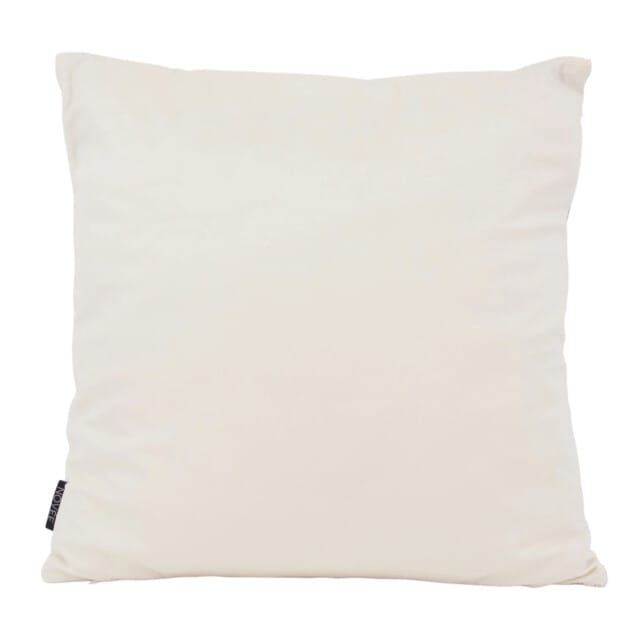 NOVÉE Sierkussen chenille flow crème | 45 x 45 cm | velvet/polyester