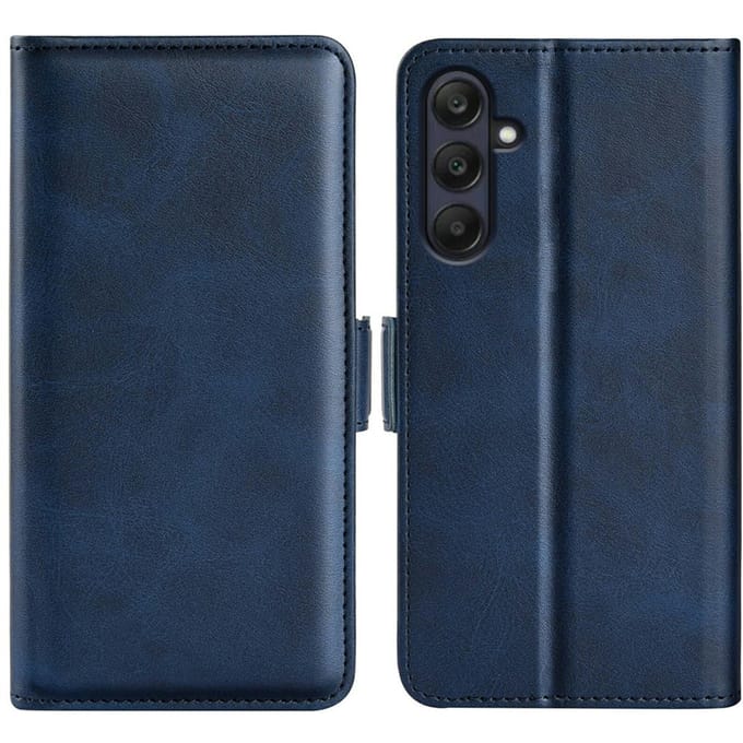 Comfycase Samsung A26 5G Bookcase Hoesje Blauw