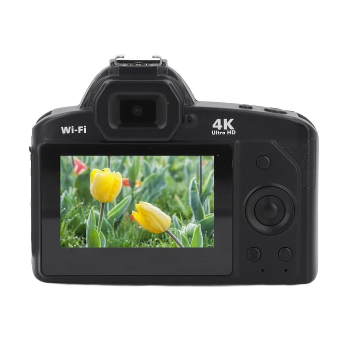 Digitale Camera 3 Inch IPS Scherm 4K 64MP 16x Digitale Zoom Nachtzicht Draadloze Dubbele Camera's