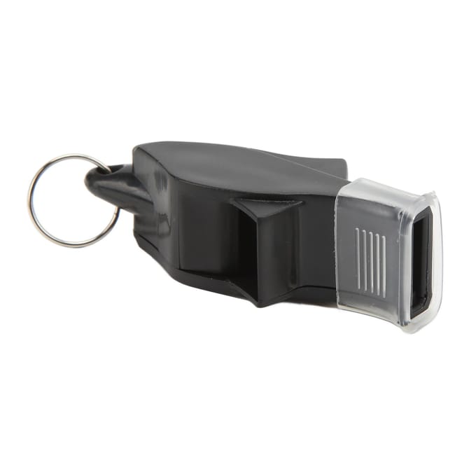 Sifflet d'arbitre retentissant portable sifflet de jeu de basket-ball football avec cordon pour les compétitions white