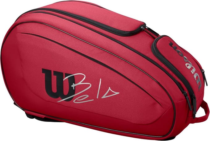 Ruime Padel Tas voor Padelrackets en Uitrusting