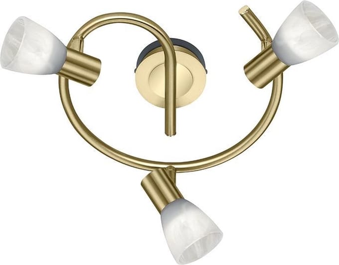 Trio Leuchten Levisto - Plafondlamp - 3 lichts - Ø 300 mm - Staal