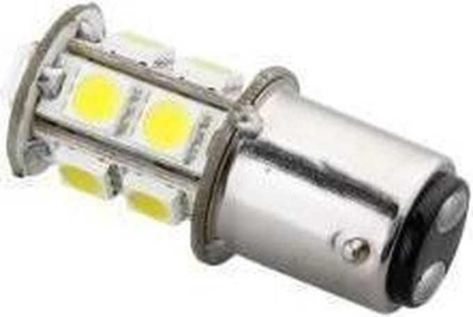BAY15D 13 SMD LED Auto Achterlicht / Knipperlicht 12V (P21/5W 1157)
