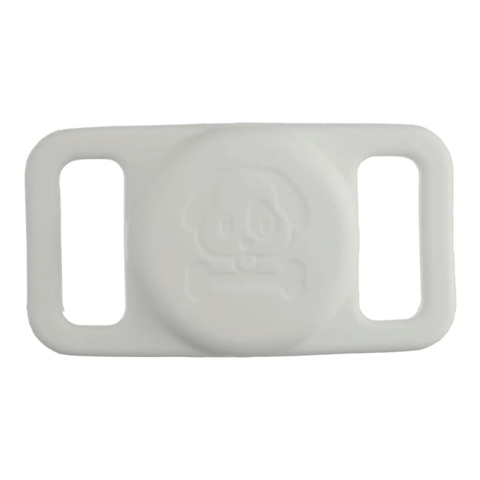 123watches AirTag houder Max - wit - Geschikt voor Apple AirTag