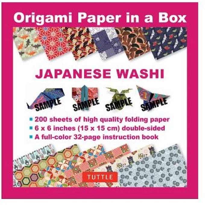 Origami Paper In A Box - Japanese Washi Patterns