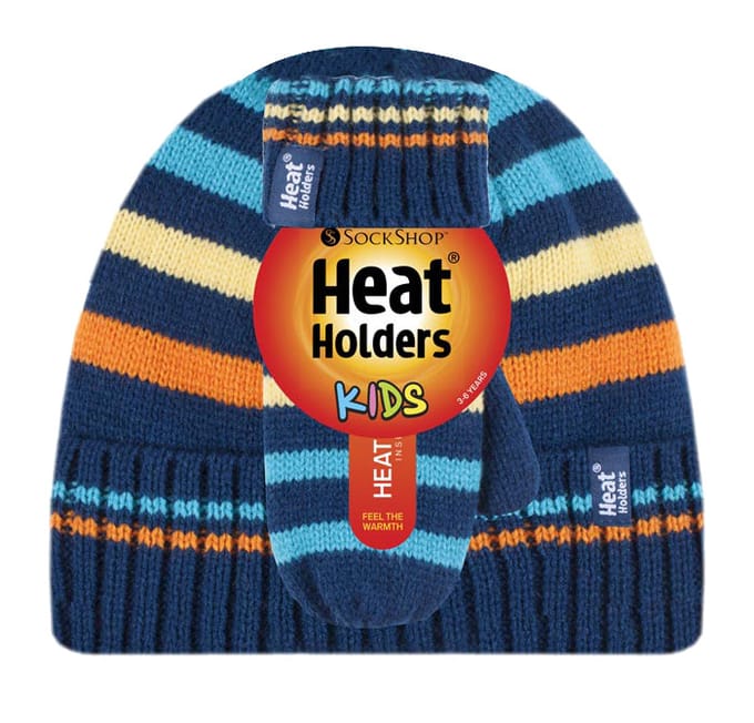 Heat Holders Thermische warme muts en wantenset voor kinderen - NSM1P5