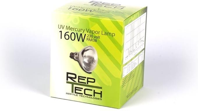 RepTech Kwikdamplamp 80 watt