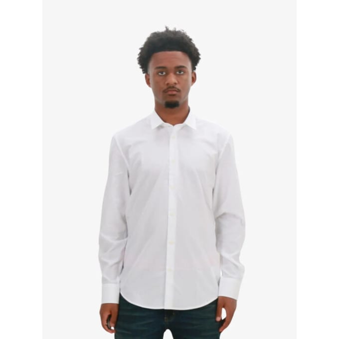 Dress Shirt Long Sleeve Classic Fit - White