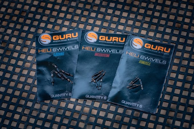 Guru Heli Swivel - Large - Zilver