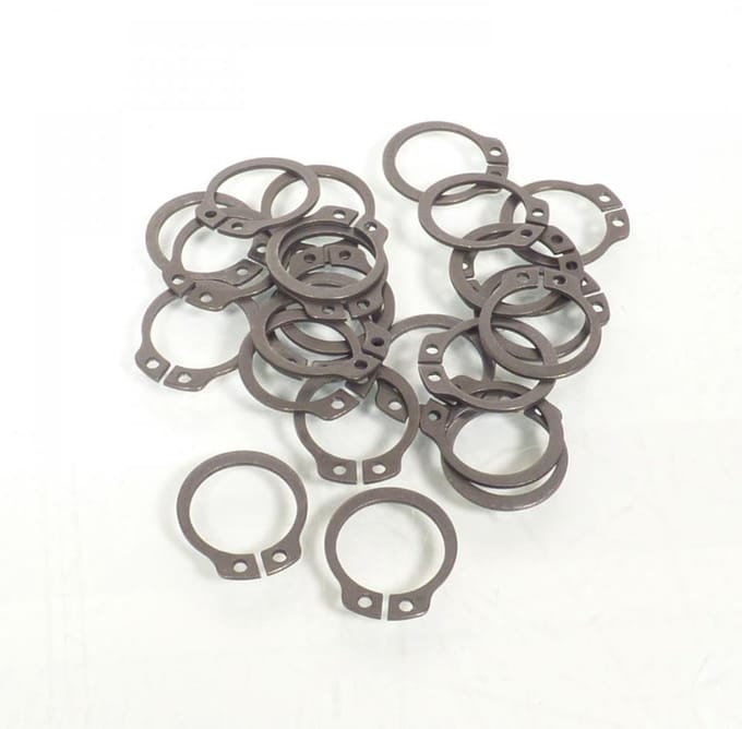 Sachet de 50 clips Ø16mm RSM pour mobylette MBK 50 51 Neuf
