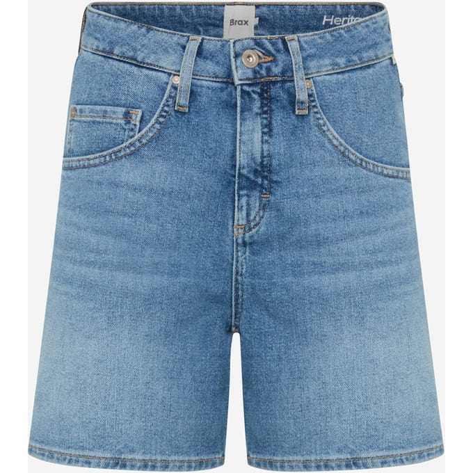 Brax Dames   Style BEACH B, denim lichtblauw, maat 34