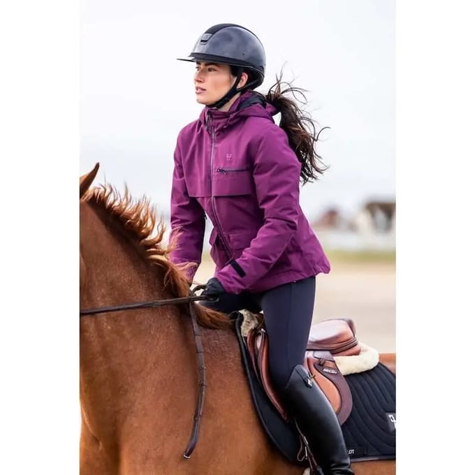 Fleece paardrijjacket met rits Horse Pilot Essential