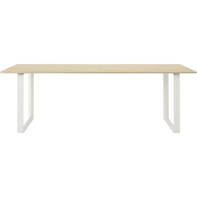 Muuto - 70/70 tafel - eiken - wit - L - beige