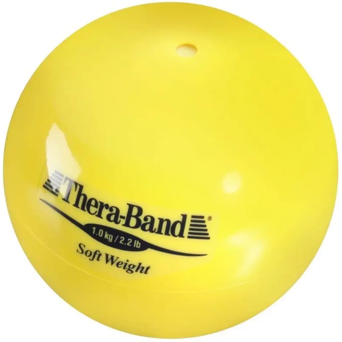 Trainingsmateriaal accessoires voor krachttraining zachte verzwaarde bal Thera-Band