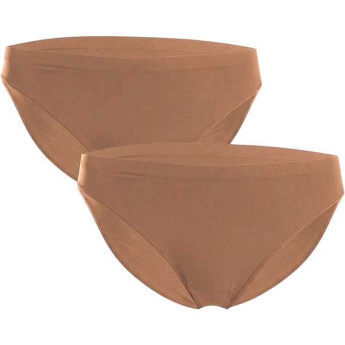 Wolford Naadloze bikinibroekjes voor dames (set van 2) (Macchiato)