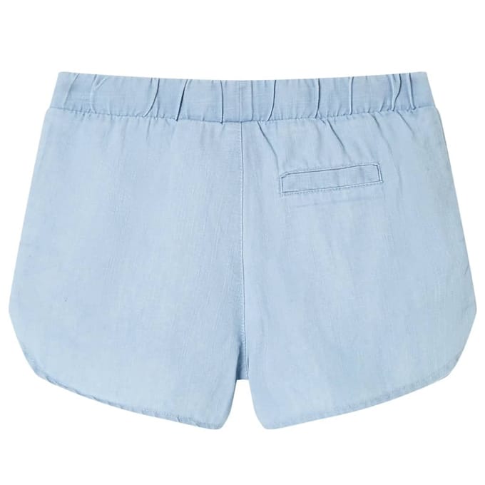 vidaXL Kindershorts 92 zachtdenimblauw