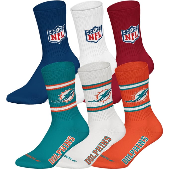NFL Sokken NFL 6Pack Crew Socks Set van 6