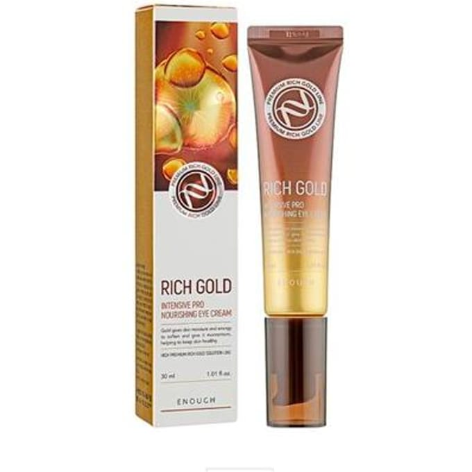 Genoeg Premium Rich Gold Intensive Pro Voedende Oogcrème 30 ml (3Type) #1pcs brown