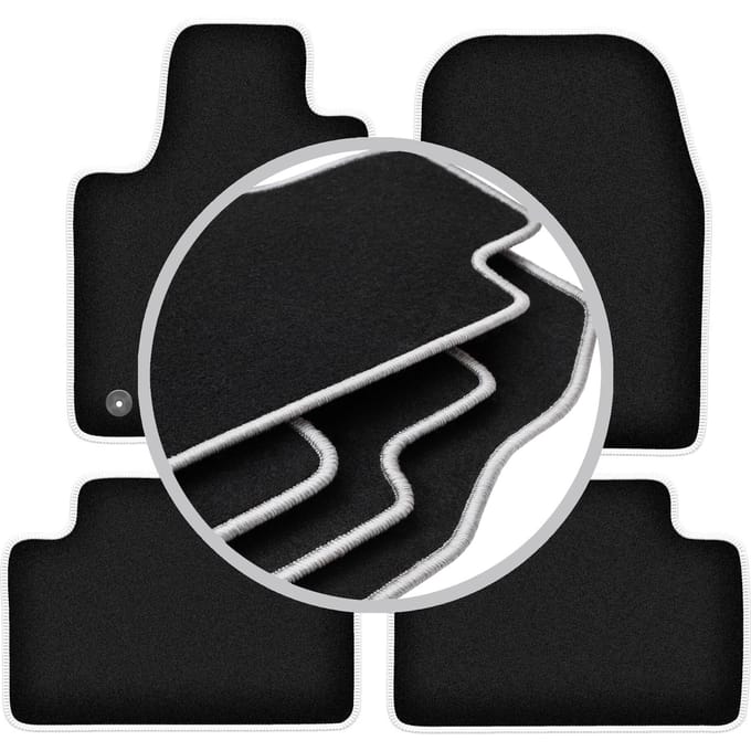 CARLUX-SILVER automatten voor: Dodge Durango III off-road (2010-)