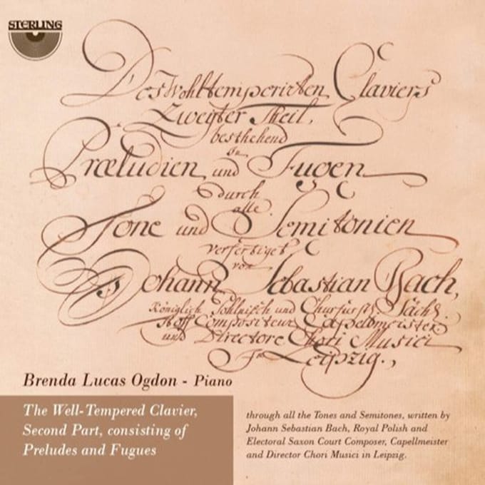 Brenda Lucas - J.S. Bach: The Well Tempered Klavier Book 2 (2 CD)