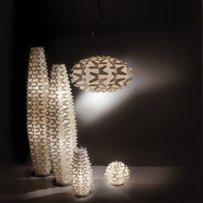 Slamp Cactus - designer-vloerlamp, hoogte 155 cm