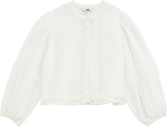 WE Fashion Meisjes blouse met structuur
