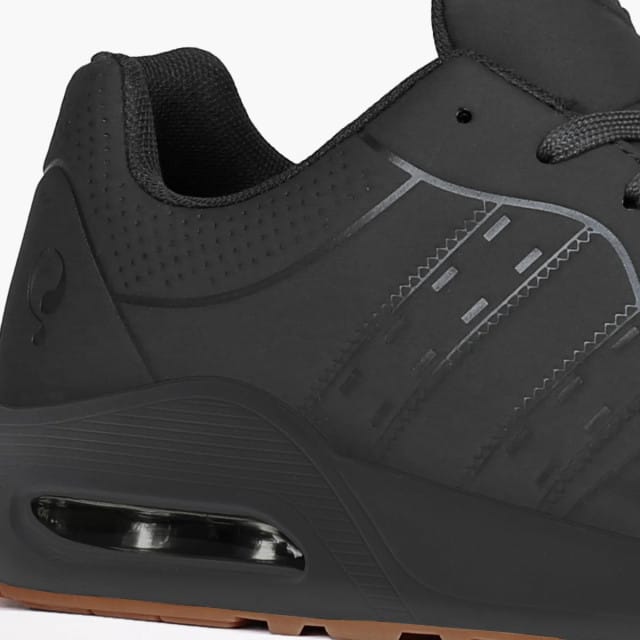 Heren Sneaker Hank - Zwart/Zwart