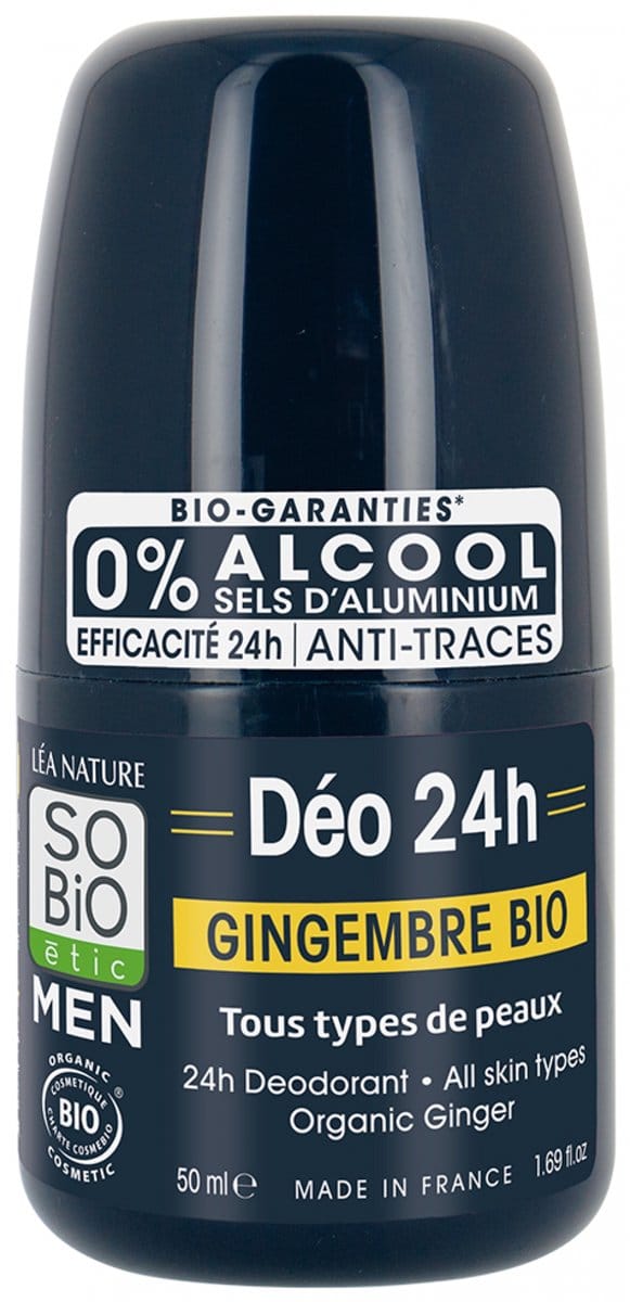 So bio etic Deo for men 3-in-1 ginger 50 Milliliter