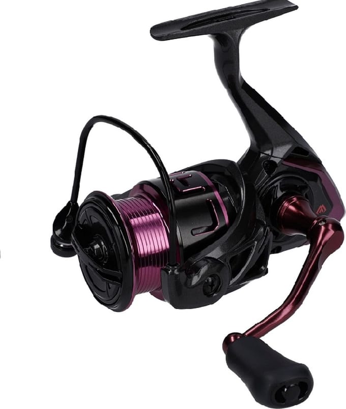 Vismolen 3000 – Baars & Forel – Roze – 5+1 Lagers – 5,2:1 – Lichtgewicht – Mikado