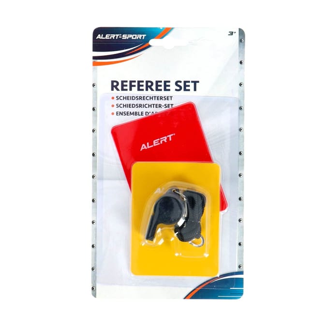 Alert Scheidsrechters Set - Scheidsrechterfluit en Scheidsrechter Kaarten