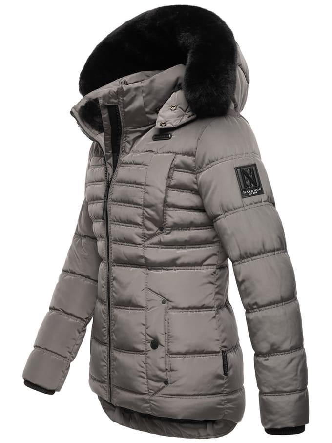 Navahoo Lissandra gewatteerde winterjas voor dames - warm en stijlvol