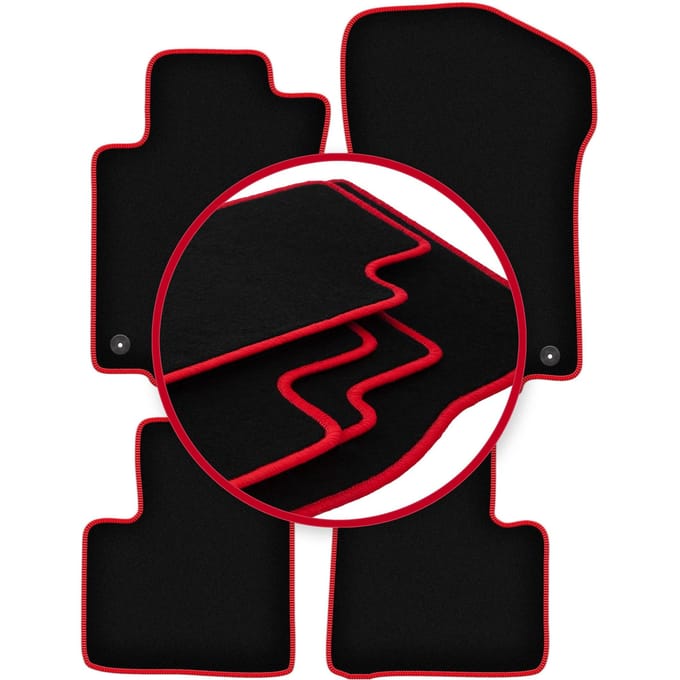 CARLUX-RED automatten voor: Mercedes GL I X164 SUV (2006-2012)