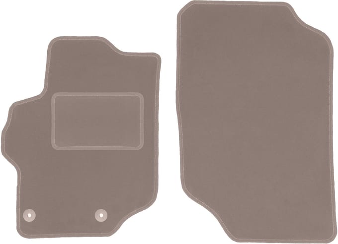 Beige voormatten voor: Citroen C-Elysee sedan (2012-)